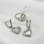 Набор серьги и кольцо